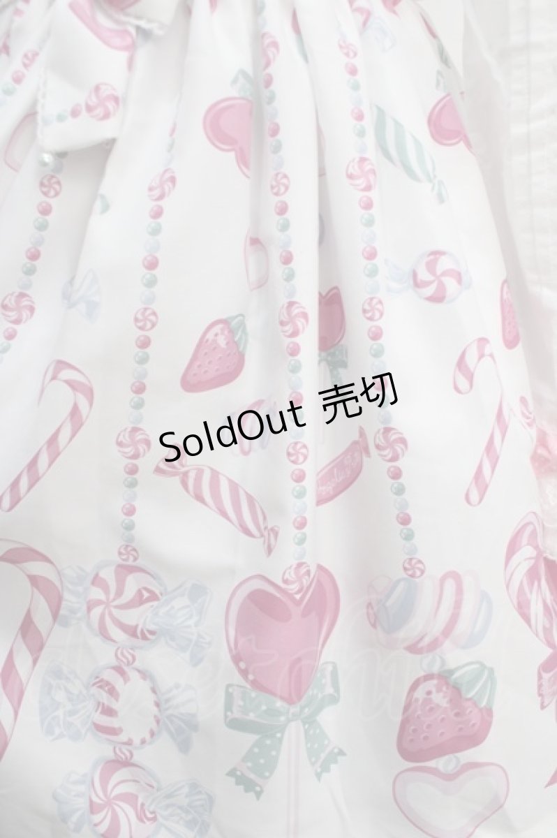 画像4: Angelic Pretty / Candy Ornamentワンピース  シロ Y-24-05-20-108-AP-OP-SZ-ZY (4)