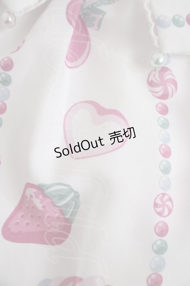 画像5: Angelic Pretty / Candy Ornamentワンピース  シロ Y-24-05-20-108-AP-OP-SZ-ZY (5)