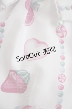 画像5: Angelic Pretty / Candy Ornamentワンピース  シロ Y-24-05-20-108-AP-OP-SZ-ZY