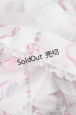 画像6: Angelic Pretty / Candy Ornamentワンピース  シロ Y-24-05-20-108-AP-OP-SZ-ZY