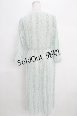 画像2: 【SALE】axes femme / 花柄シースルーロングカーディガン M ミント Y-24-05-20-126-AX-TO-SZ-ZT329
