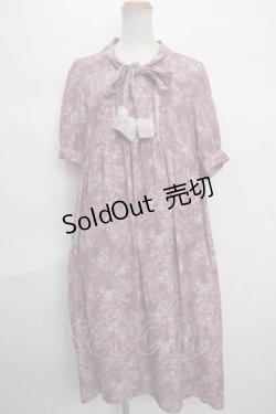 画像1: axes femme /ビスチェ切替ワンピース  モーヴ Y-24-05-20-139-AX-OP-AS-ZT313