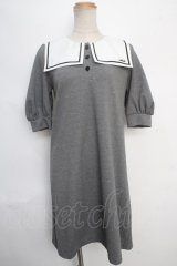 MILK /Marine ワンピース  グレー Y-24-05-25-052-ML-OP-AS-OS