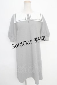 MILK /Marine ワンピース  グレー Y-24-05-25-052-ML-OP-AS-OS