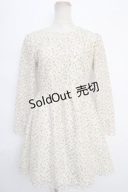 画像1: MILK /プティ・ルルベDRESS - ホワイト Y-24-05-25-060-ML-OP-SZ-ZT164