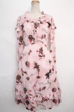 画像1: MILK /ショコラローズプリンセスワンピース M ストロベリーチョコ Y-24-05-25-066-ML-OP-SZ-ZI
