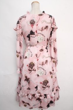 画像2: MILK /ショコラローズプリンセスワンピース M ストロベリーチョコ Y-24-05-25-066-ML-OP-SZ-ZI
