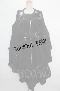 画像1: alice auaa / 【season52 Butterfly】変則ワンピース 3 ブラック Y-24-05-25-073-AA-OP-SZ-ZY
