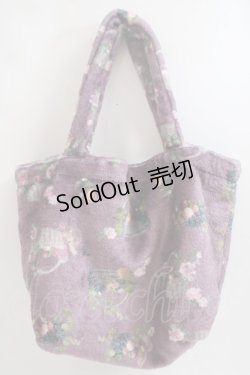 画像2: axes femme POETIQUE / ノベルティートートバッグ  パープル Y-24-05-25-017-AX-BG-SZ-ZY