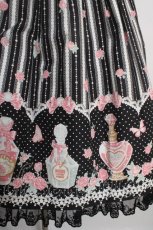 画像4: Angelic Pretty /  ローズトワレジャンパースカート  黒 Y-24-06-04-103-AP-OP-AS-ZY (4)