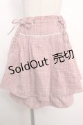 axes femme kawaii / ツイードキュロット  ピンク Y-24-06-04-155-AX-PA-AS-OS