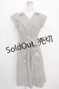 axes femme / ラップ風シャツワンピース M グリーン Y-24-06-08-165-AX-OP-SZ-ZT008