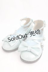 Angelic Pretty / Twinkleシューズ S サックス Y-24-06-08-020-AP-SH-SZ-ZY