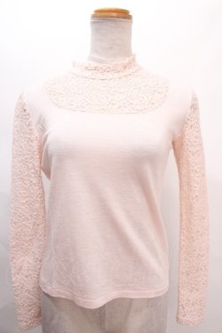 画像1: MILK / センチメンタルtops  ピンク Y-24-06-17-082-ML-TO-SZ-OS