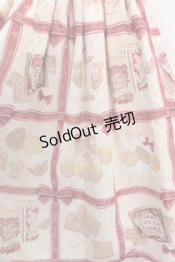 画像4: Angelic Pretty / Cream Cookie Collectionハイウエストジャンパースカートセット  ワイン Y-24-06-17-106-AP-OP-SZ-ZY