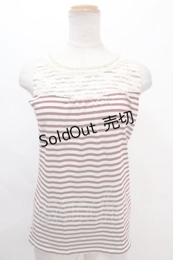 画像1: axes femme / タンクトップ   Y-24-06-17-028-AX-TO-SZ-ZT130