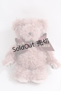 Maison de FLEUR / 抱っこリボンベアぬいぐるみ F ダークピンク Y-24-06-27-055-LO-ZA-SZ-ZT-K015