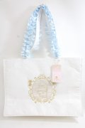 Maison de FLEUR / EC限定Cinderella/スクエアトートバッグ F アイボリー Y-24-06-27-069-LO-BG-SZ-ZT-K012