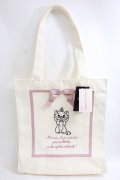 Maison de FLEUR / Disney Marie/スクエアトートバッグ F ピンク Y-24-06-27-072-LO-BG-SZ-ZT-K012