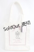 Maison de FLEUR / Disney Marie/スクエアトートバッグ F ピンク Y-24-06-27-072-LO-BG-SZ-ZTK012
