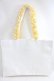 画像2: Maison de FLEUR / EC限定Belle/スクエアトートバッグ F アイボリー Y-24-06-27-073-LO-BG-SZ-ZT-K012 (2)