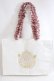 画像1: Maison de FLEUR / EC限定Aurora/スクエアトートバッグ F アイボリー Y-24-06-27-076-LO-BG-SZ-ZT-K012 (1)