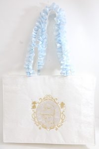 Maison de FLEUR / EC限定 cinderelaスクエアトートバック   Y-24-06-27-078-LO-BG-AS-ZT-K012