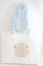 画像1: Maison de FLEUR / EC限定 cinderelaスクエアトートバック   Y-24-06-27-078-LO-BG-AS-ZTK012 (1)