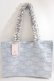 画像2: Maison de FLEUR / Cinderella/スクエアトートバッグ F ブルー Y-24-06-27-079-LO-BG-SZ-ZT-K012 (2)