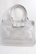 Maison de FLEUR / BAGクリアトートバッグ F グレー Y-24-06-27-089-LO-BG-AS-ZT-K012