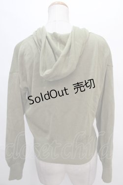 画像2: axes femme POETIQUE /  ニットカーディガン  カーキ Y-24-07-01-092-AX-TO-AS-ZT223