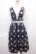 axes femme / 2023年福袋ワンピース M 紺 Y-24-07-01-146-AX-OP-SZ-ZT321