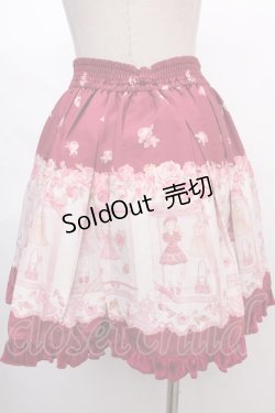 画像2: LIZ LISA / ドレスアップドールスカート 0 ボルドー Y-24-07-07-138-LO-SK-SZ-ZI