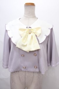 Amavel / Magical Cosmic Cosmeticケープ風アウター F ラベンダー Y-24-07-10-078-CA-JA-SZ-ZS