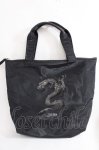 画像1: Jean Paul GAULTIER / ドラゴンタトゥーのトートバッグ  黒 Y-24-07-10-020-GO-BG-SZ-ZTK040 (1)