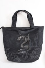 画像1: Jean Paul GAULTIER / ドラゴンタトゥーのトートバッグ  黒 Y-24-07-10-020-GO-BG-SZ-ZTK040 (1)