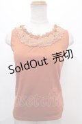 axes femme / タンクトップ M オレンジ Y-24-07-13-005-AX-TO-SZ-ZS