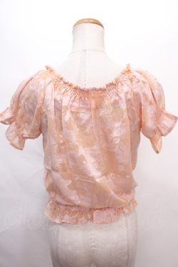 画像2: axes femme POETIQUE / 花柄オパールトップス M アワピンク Y-24-07-13-044-AX-TO-SZ-ZI