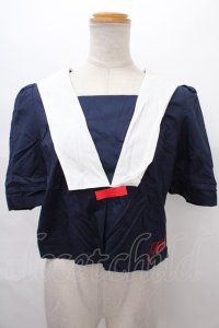 MILK / ACADEMY トップス  ネイビーブロード Y-24-07-15-088-ML-TO-SZ-OS