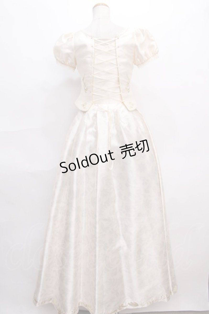 画像2: Secret Honey / Rapunzel From Tangled Wedding White Ever After 2 アイボリー Y-24-07-15-162-CA-OP-SZ-ZY (2)