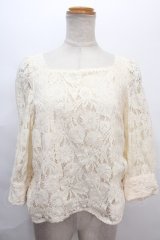 axes femme / トップス M 生成り Y-24-07-17-079-AX-TO-SZ-ZI