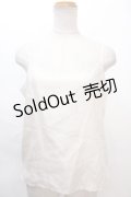 axes femme NOSTALGIE / ドビーシフォンピンタックブラウス M 生成り Y-24-08-01-073-AX-BL-SZ-ZI