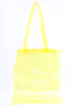 画像1: axes femme / ノベルティクリアバッグ  イエロー Y-24-08-01-042-AX-BG-SZ-ZT-K016