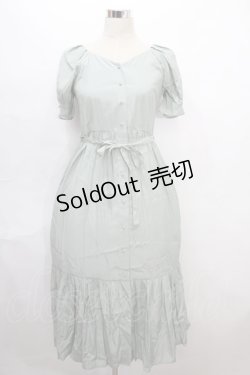 画像1: axes femme POETIQUE / ワンピース M ミント Y-24-08-04-169-AX-OP-SZ-ZI