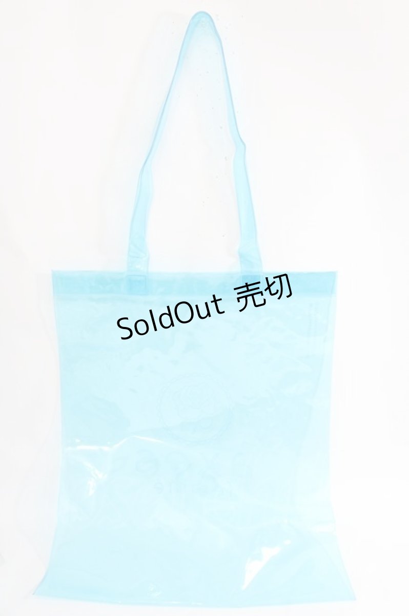 画像2: axes femme / クリアトートバッグ  サックス Y-24-08-04-036-AX-BG-SZ-ZY (2)