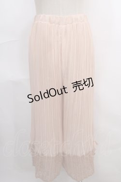 画像2: axes femme / プリーツパンツ M アワピンク Y-24-08-07-052-AX-SK-SZ-ZT205
