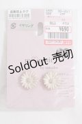 ｍ petit by misako / AMフラワービジューイヤリング  中金 Y-24-08-10-001-LO-AC-SZ-ZY