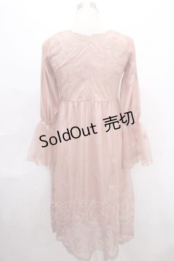 画像2: axes femme / 総レースガウン M アワピンク Y-24-08-10-136-AX-TO-SZ-ZT205
