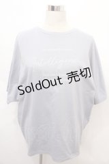 axes femme / ドルマン袖カラーＴシャツ M サックス Y-24-08-13-111-AX-TS-SZ-ZT393