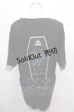 画像2: SEX POT ReVeNGe /ACK POISON MESH LAYERED カットソー L 黒 Y-24-08-13-123-SP-TO-SZ-ZT340